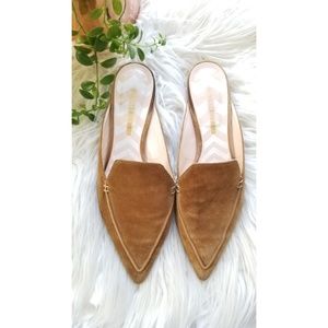 Nicholas Kirkwood Suede Beya Flat Mule 40.5